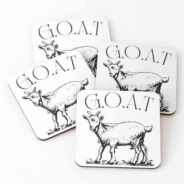 Item preview, I'm The G.O.A.T. | Greatest Of All Time | Funny Vintage Goat Art (Light Colors) designed and sold by Frezcola.