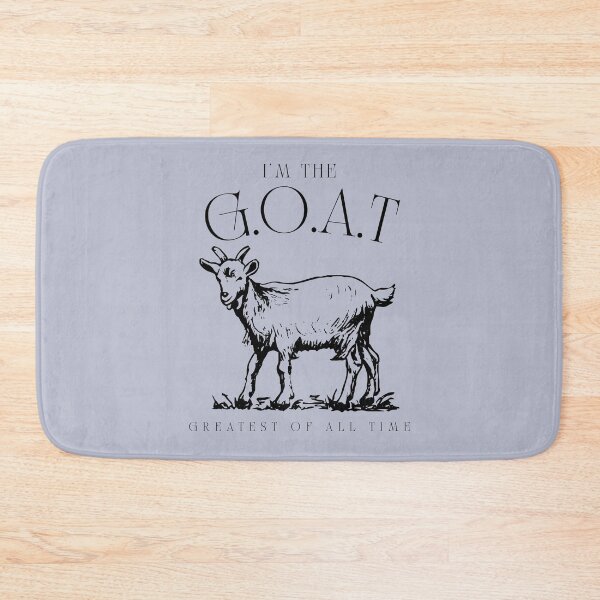 Item preview, I'm The G.O.A.T. | Greatest Of All Time | Funny Vintage Goat Art (Light Colors) designed and sold by Frezcola.