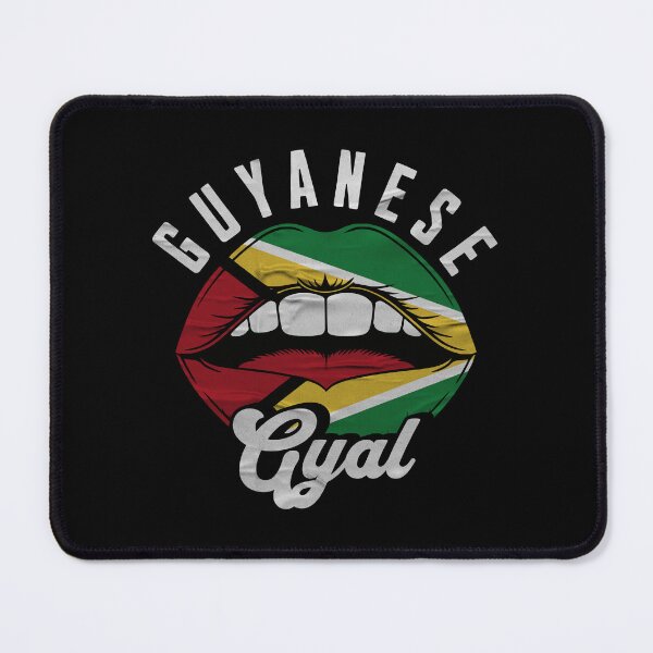 Item preview, Guyanese Gyal – Island Flag Lips Shirt for Caribbean Women designed and sold by RizVibes.