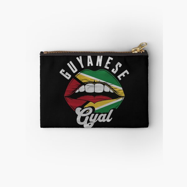 Item preview, Guyanese Gyal – Island Flag Lips Shirt for Caribbean Women designed and sold by RizVibes.