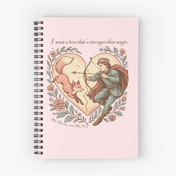 Item preview, The Archer and the Fox Eva & Jack Once Upon A Broken Heart designed and sold by RamblingsRose.