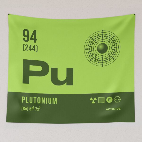 Item preview, 94 Plutonium Periodic Table Element Dark designed and sold by VoodooCircus.