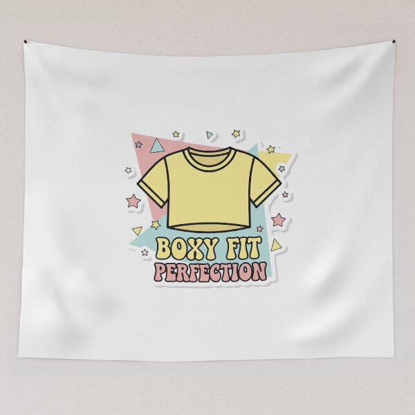 Item preview, Vintage 90s Boxy Fit Sticker – Groovy Pastel Geometric Design designed and sold by Creative Spark.