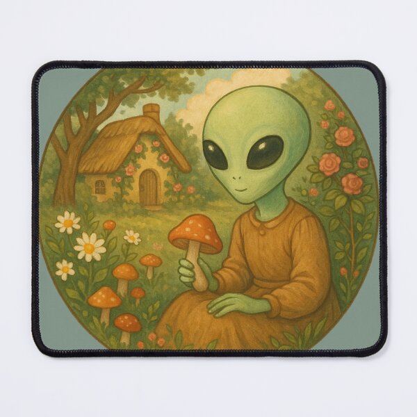 Item preview, Retro Alien Art designed and sold by Planetporridge.