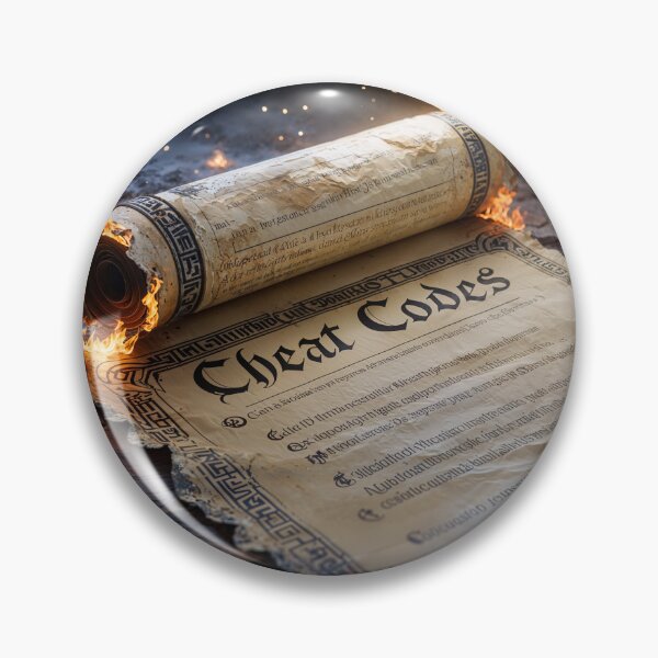Item preview, The Ancient Scroll of Cheats designed and sold by Kamadiart.