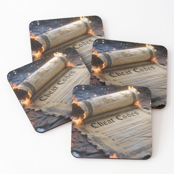 Item preview, The Ancient Scroll of Cheats designed and sold by Kamadiart.
