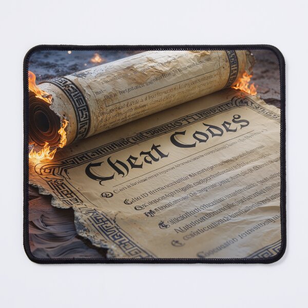 Item preview, The Ancient Scroll of Cheats designed and sold by Kamadiart.