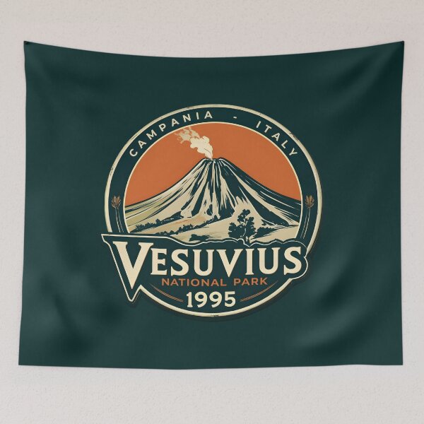 Item preview, Vesuvius National Park - Italy  designed and sold by GoodOldVintage.