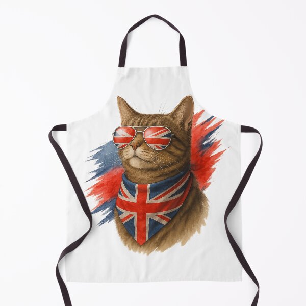Item preview, British Cool Cat – Union Jack Shades & Swagger designed and sold by GokuCreative .