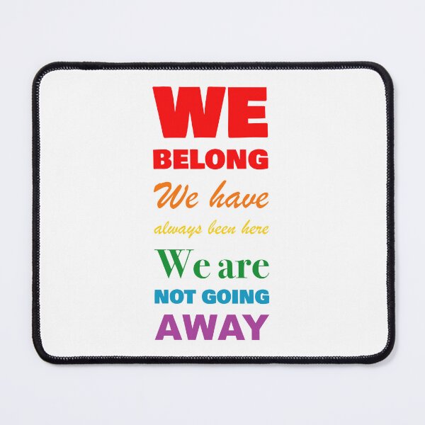 Item preview, We belong designed and sold by Newmyles.