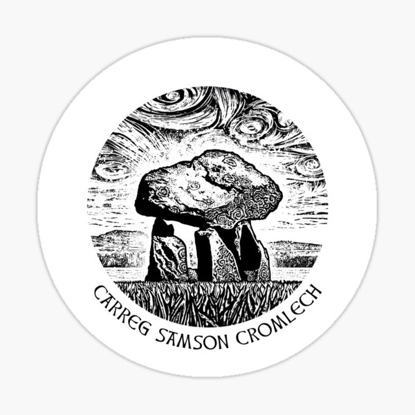 Item preview, Carreg Samson Cromlech designed and sold by ESTEAMprint.