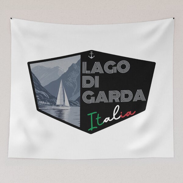 Item preview, Lago di Garda, Italia, Lake Italy designed and sold by Wanderful-roads.