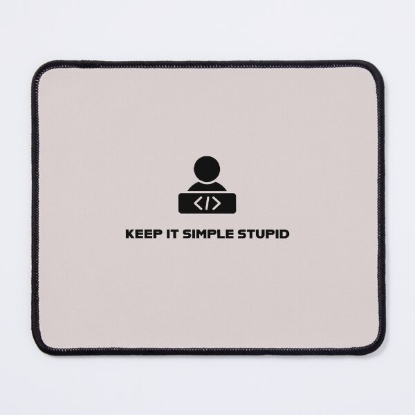 Item preview, Keep It Simple Stupid Coding  designed and sold by hawk-xor.