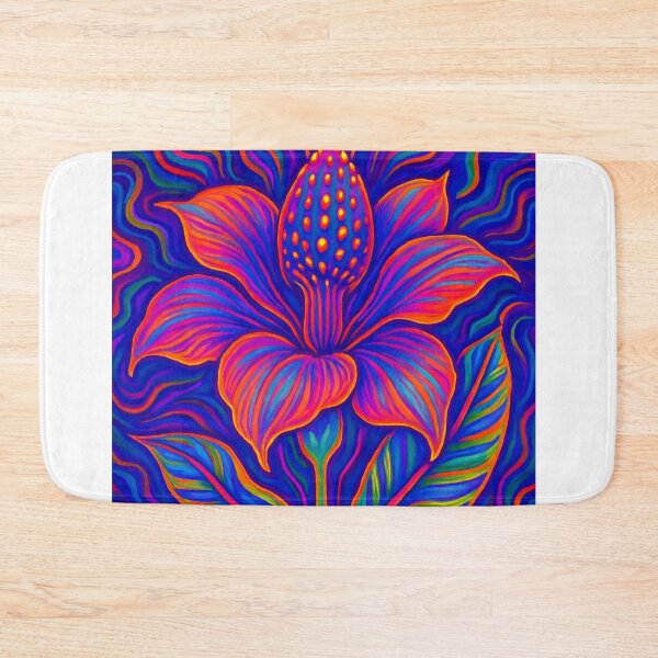 Item preview, psychetic tee shirt, flowers, colored designed and sold by chol94.