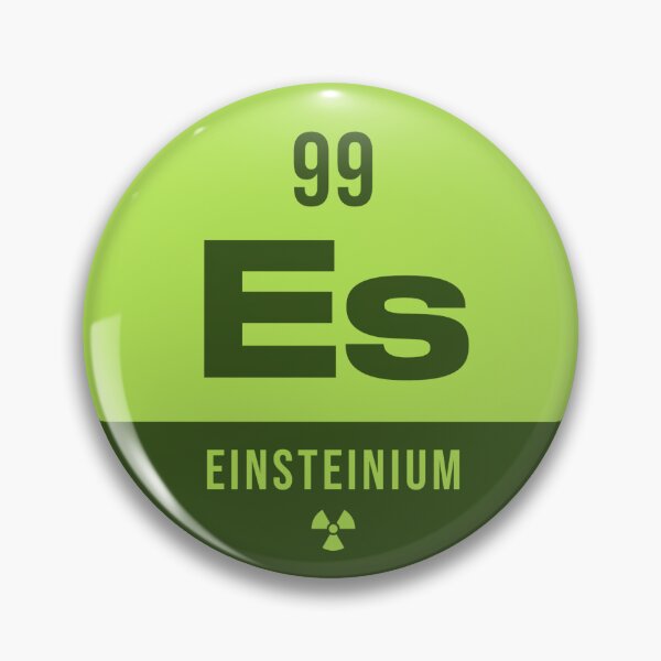 Item preview, 99 Einsteinium Periodic Table Element Dark designed and sold by VoodooCircus.