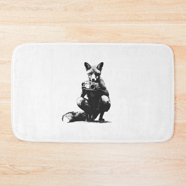 Item preview, Banksy Fox Photographer - Wildlife Photography Art designed and sold by hamishby.
