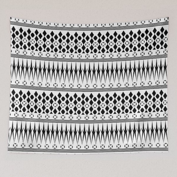 Item preview, The pattern can be connected at any angle back and white designed and sold by nanalala5530.