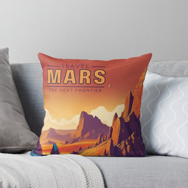Item preview, Mars tourist poster designed and sold by INSOMNIAC101.
