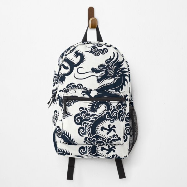 Item preview, Intricate Black & White Chinese Dragon Pattern designed and sold by Jcat7.