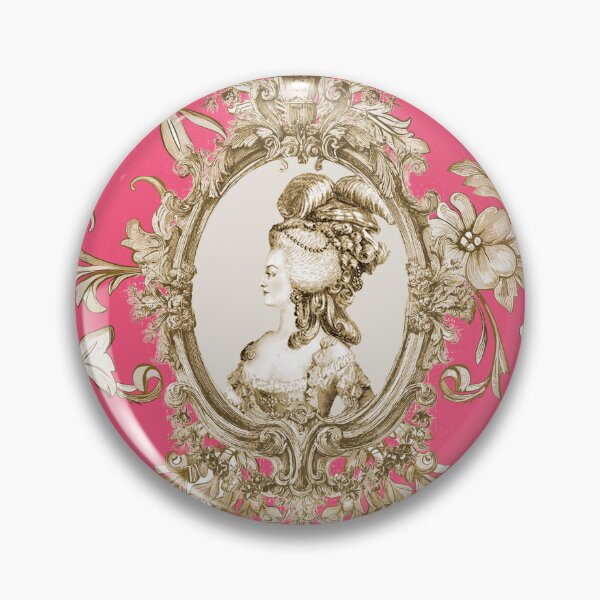 Item preview, Marie Antoinette Toile de Jouy Opera pink designed and sold by paperdelv.
