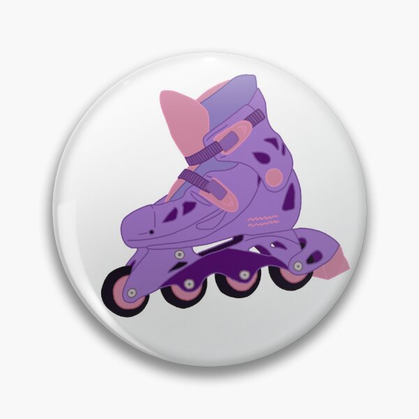 Item preview, Pink and purple inline skate designed and sold by emilyvannooij.
