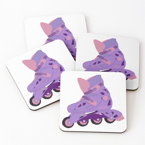 Item preview, Pink and purple inline skate designed and sold by emilyvannooij.