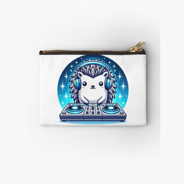 Item preview, Party Hedgehog – Tiny DJ with Big Beats designed and sold by Confuzz1ed.