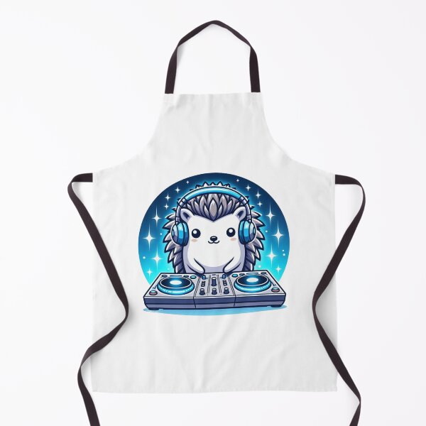 Item preview, Party Hedgehog – Tiny DJ with Big Beats designed and sold by Confuzz1ed.