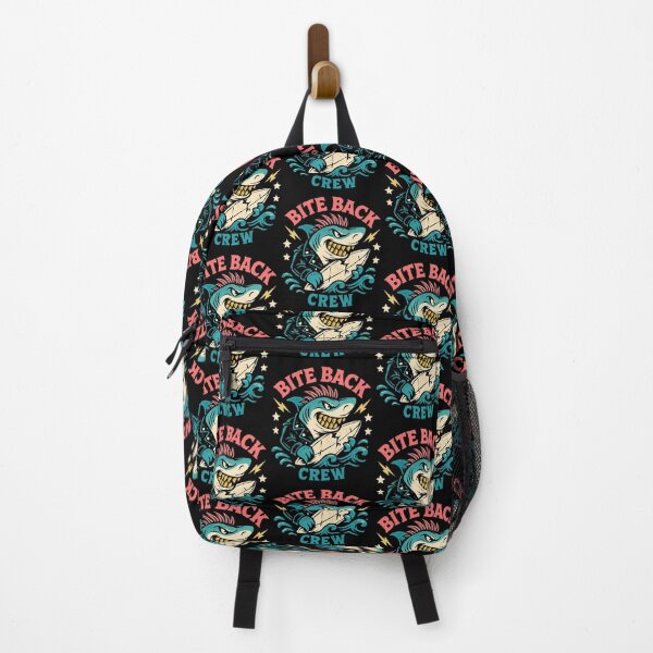 Item preview, Bite Back Crew – Shark Punk Style designed and sold by Taans-Creation.