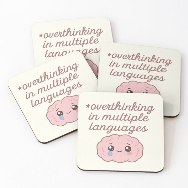 Item preview, Overthinking Brain Aesthetic designed and sold by ArtByEvelina.
