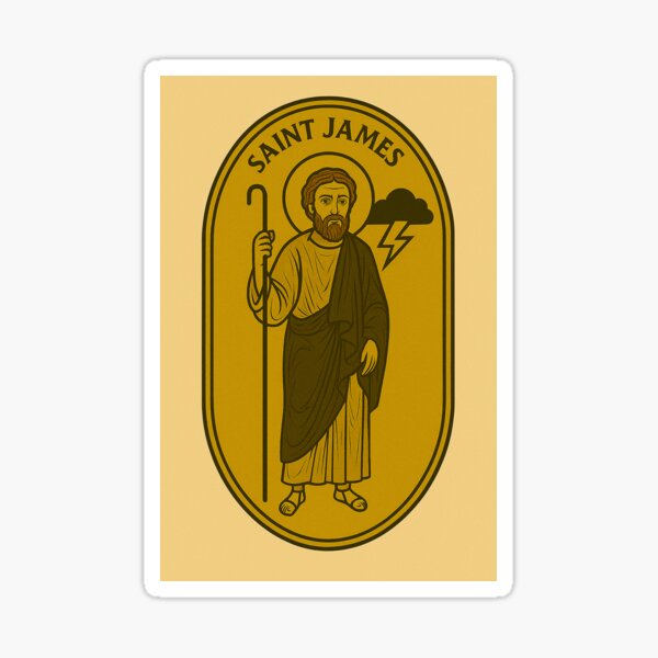 Item preview, Saint James the Elder designed and sold by StAmbroseThrds.