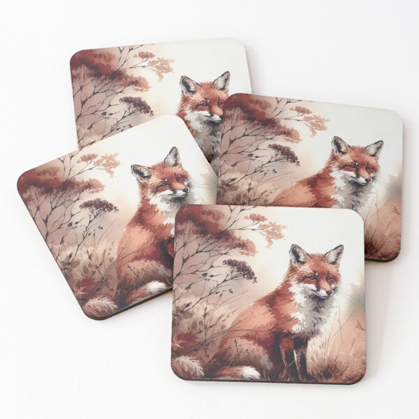Item preview, Autumn Watcher: The Fox in the Thicket designed and sold by mustardseed-410.