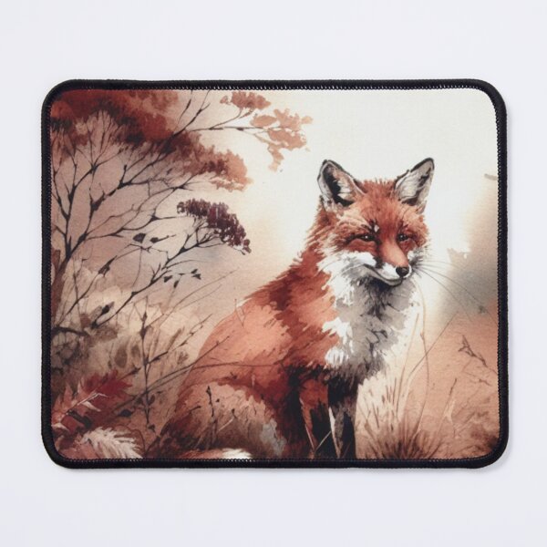 Item preview, Autumn Watcher: The Fox in the Thicket designed and sold by mustardseed-410.