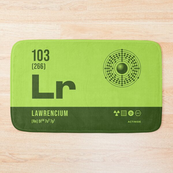 Artikelvorschau, 103 Lawrencium Periodensystem Element Dunkel entworfen und verkauft von VoodooCircus.