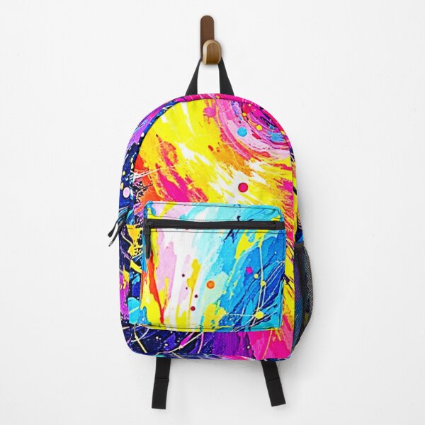 Item preview, Cosmic Burst: Vibrant Splatter Art designed and sold by Health And Fitness Posts e-Store.