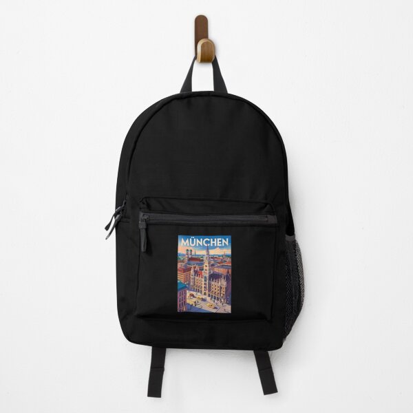 Item preview, Munich Germany Illustration Travel Art Vintage designed and sold by KrisSidDesigns.
