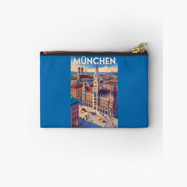 Item preview, Munich Germany Illustration Travel Art Vintage designed and sold by KrisSidDesigns.