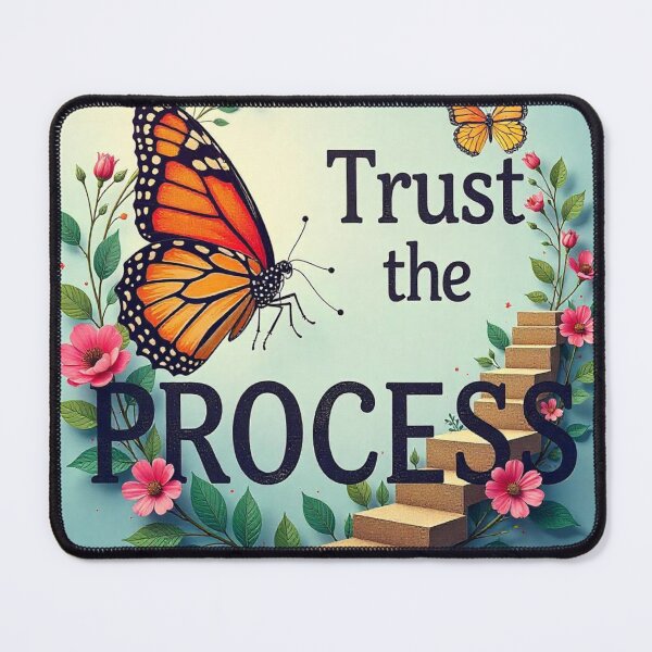 Item preview, Trust the Process: The Key to Long-Term Success designed and sold by SoulScriptSTU.