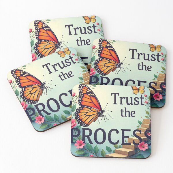 Item preview, Trust the Process: The Key to Long-Term Success designed and sold by SoulScriptSTU.