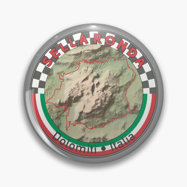 Item preview, Sella Ronda Dolomites Sellaronda Italy Sticker T-Shirt 04 designed and sold by OuterShellUK.