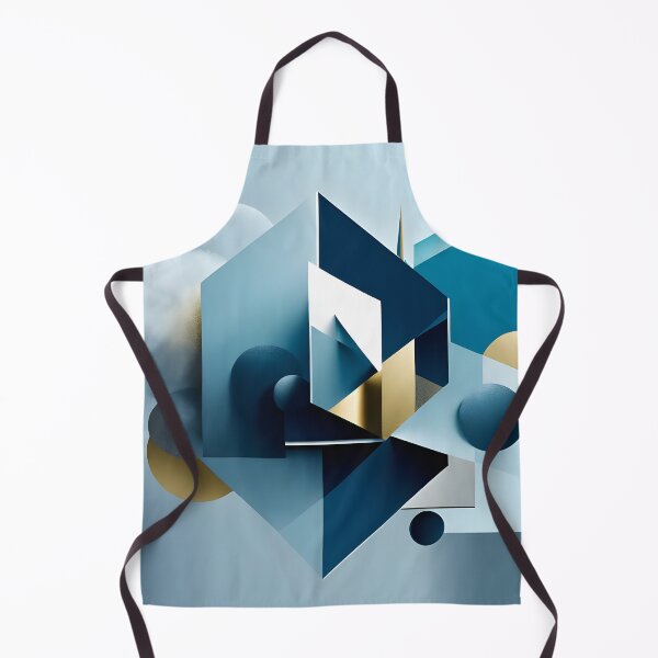 Item preview, Geometric design in shades of blue designed and sold by 2-Seraphira.