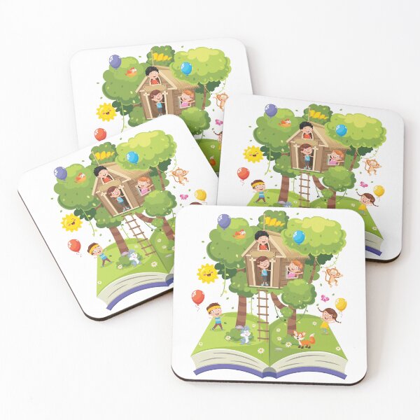 Item preview, Whimsical Treehouse Story – Open Book of Imagination & Play designed and sold by TeesHearts100.