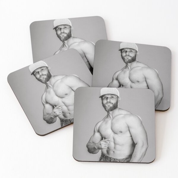 Artikelvorschau, Robuste muskulösen Sexy bärtigen Mann Portrait entworfen und verkauft von Atlas Kai.