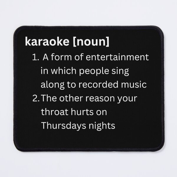 Item preview, Karaoke Dictionary Definition designed and sold by TheKaraokeBoys.