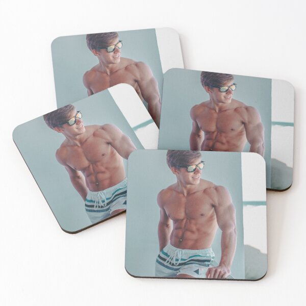 Item preview, Handsome Muscular Shirtless Young Male designed and sold by Atlas Kai.