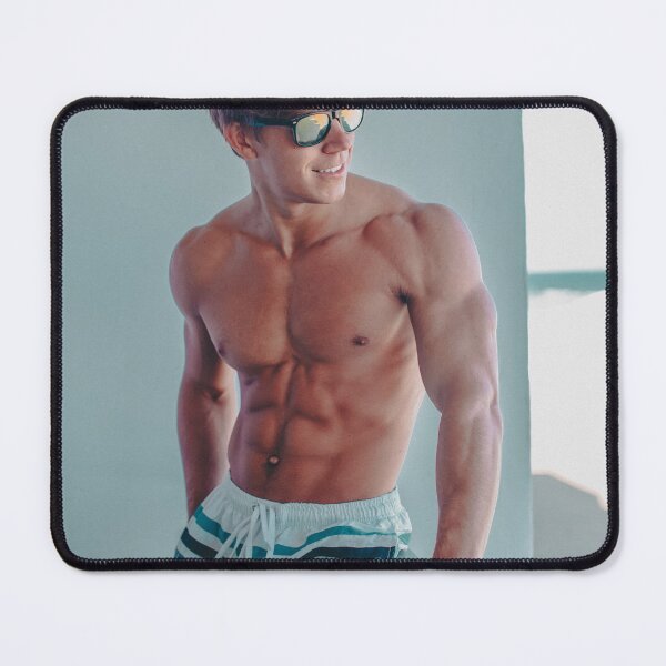 Item preview, Handsome Muscular Shirtless Young Male designed and sold by Atlas Kai.