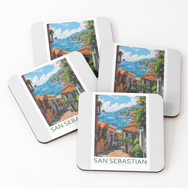 Item preview, San Sebastian Spain - Travel Art designed and sold by Marciolini.