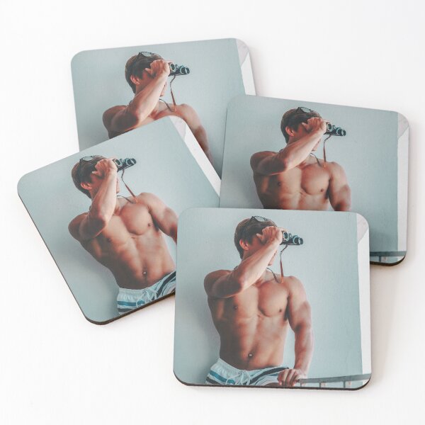 Item preview, Muscular Shirtless Young Hunk designed and sold by Atlas Kai.