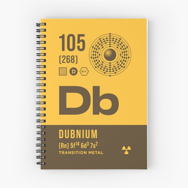 Item preview, 105 Dubnium Periodic Table Element Dark designed and sold by VoodooCircus.