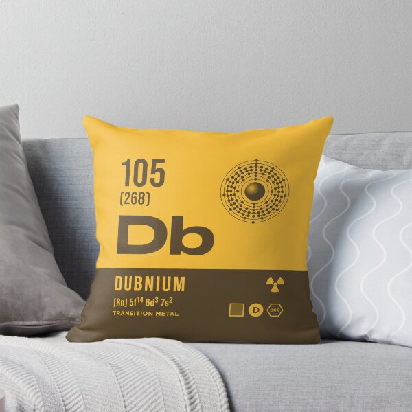Item preview, 105 Dubnium Periodic Table Element Dark designed and sold by VoodooCircus.